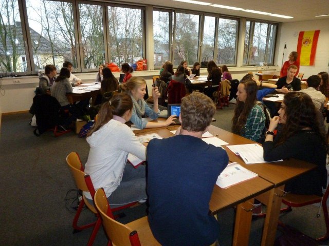 Speed-Dating universitäre Toilette